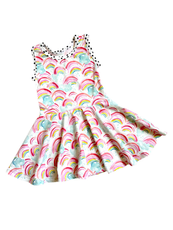 Rainbow Twirl Dress NB-14