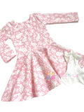 Pink Bunny Twirl Dress