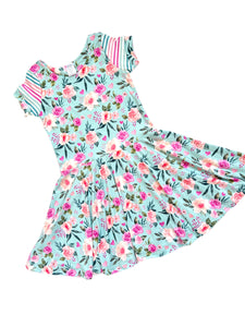 Love Floral Spring Twirl Dress